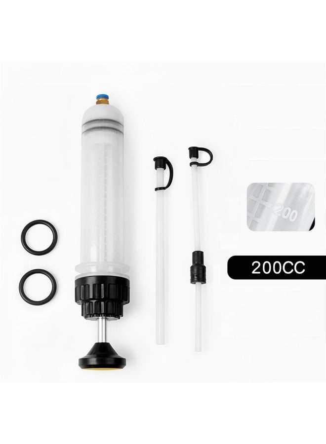 Generic 200cc Fluid Extractor, Manual Extraction and Filling Pump with Two Extraction Tubes, Universal Fluid Oil Change Evacuator Car Accessories  - Image 1