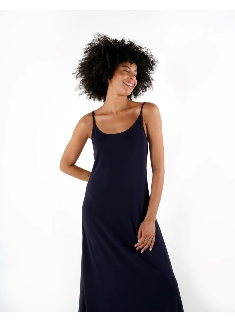 Alexander Gardi Alexandergardi Thin Strap Midi Length Dress (B24-005206)