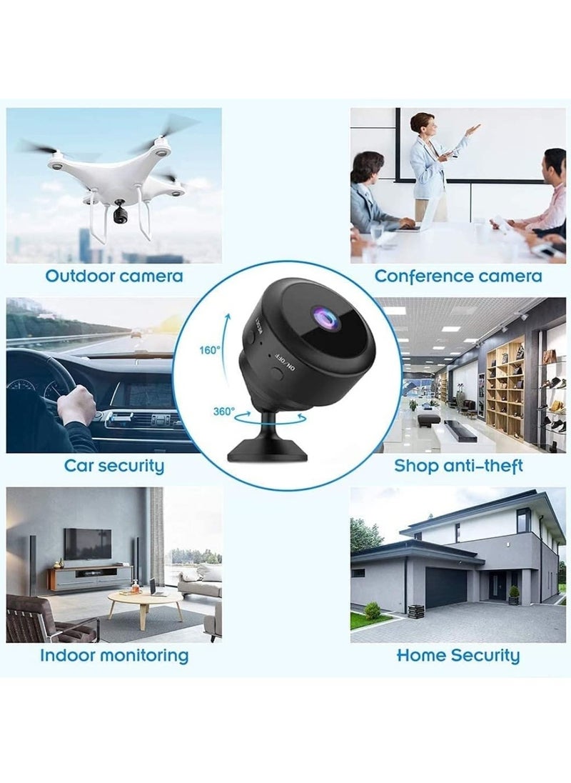 Orleans Cloud - A9 Wi-Fi Mini Monitoring Surveillance Camera | 1080P HD Security Night Clear Vision | Hidden Recording Voice Camera | Suitable for Car, Home, Office, Warehouse, Shop, Indoor & Outdoor Security Safety - Image 1