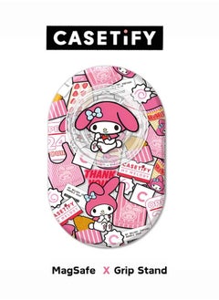 Casetify My Melody Pink Pop Art Magnetic Holder  - Image 1