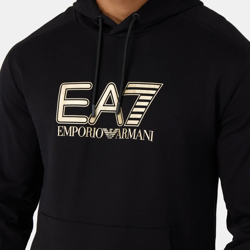 EA7 Emporio Armani Black Men's Athletics Hoodie for Men | Best Price UAE