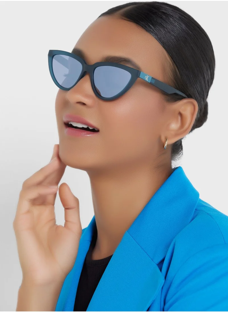 Calvin Klein Jeans Cat Eye Sunglasses