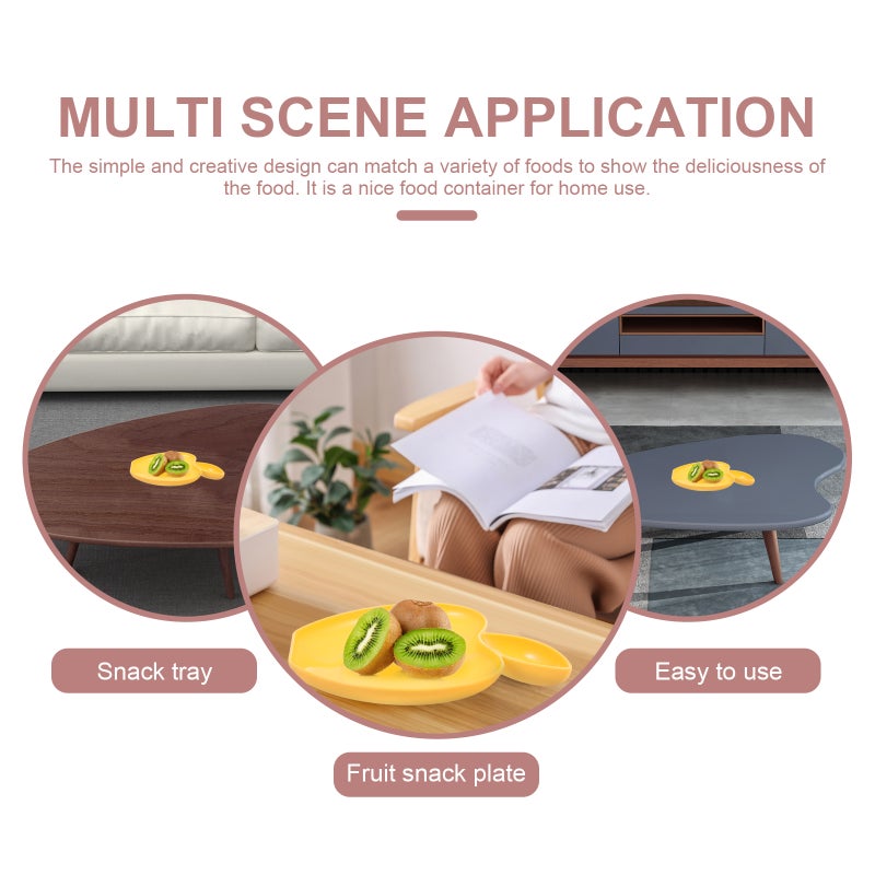 Compact Snack Tray Ideal for Restaurants, Cafés, and Home Use Made of Durable PP Material - Image 3