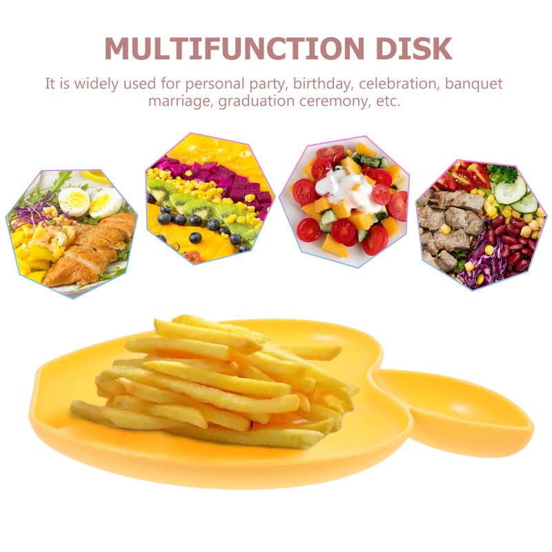 Compact Snack Tray Ideal for Restaurants, Cafés, and Home Use Made of Durable PP Material - Image 5