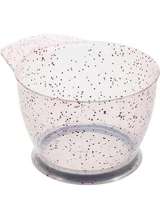 Glitter Crystal Powder Hair Dye Mixing Bowl for Salon and DIY Home Use - Image 1