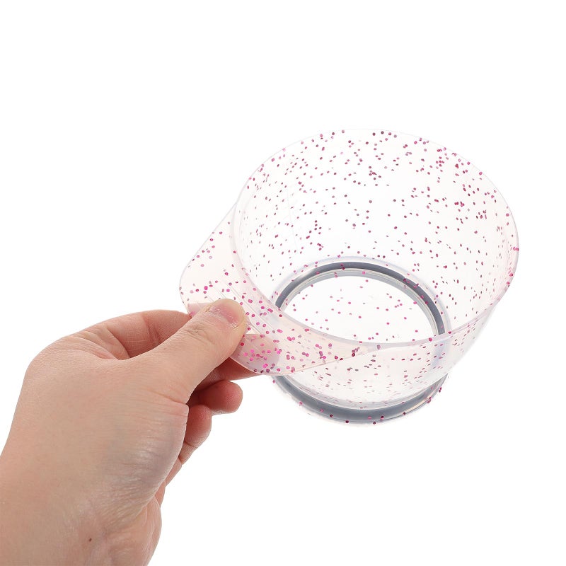 Glitter Crystal Powder Hair Dye Mixing Bowl for Salon and DIY Home Use - Image 5