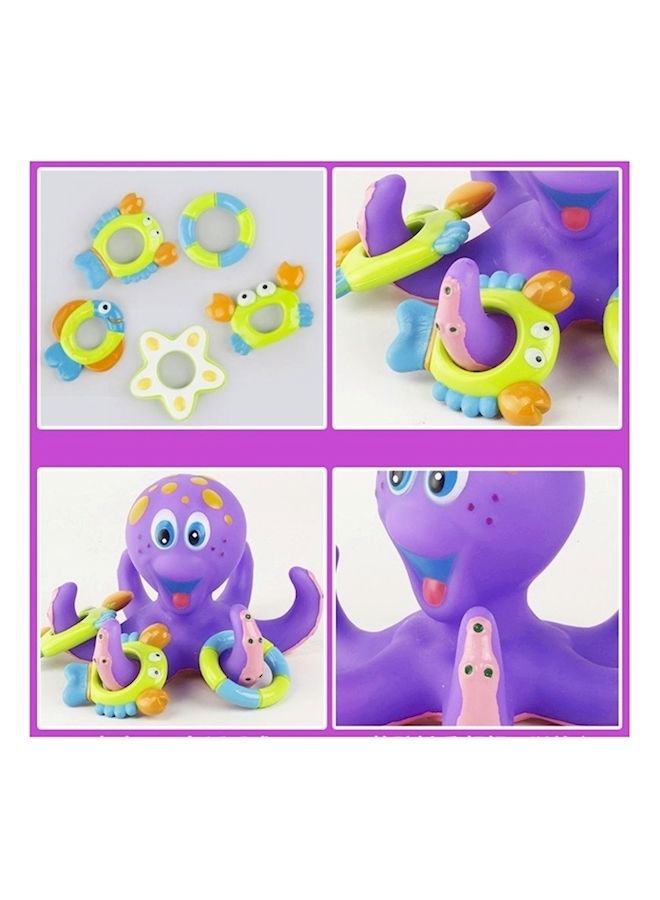 NIBEMINENT 6-Piece Octopus Throwing Bathing Toys - Image 2
