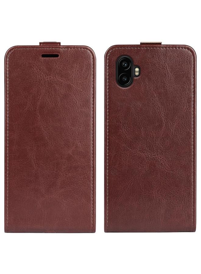 اس-توب جراب لهاتف Samsung Galaxy Xcover 7 Pro R64 جراب هاتف جلدي عمودي قابل للطي - Image 1