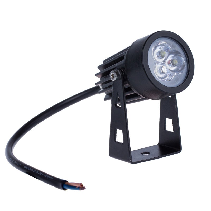 LemonBest Outdoor LED Landscape Up Down Light Spotlight Low Voltage 12V for Yard Step Lawn Lighting Cool White