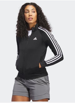 Adidas Primegreen Essentials Warm-Up Slim 3-Stripes Track Jacket  - Image 1
