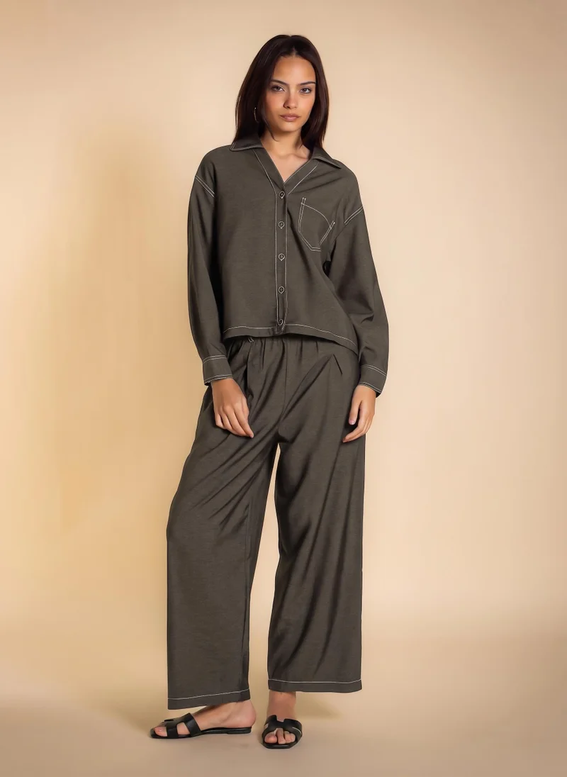 SHAPES LIGHTWEIGHT COMFORT SHIRT SET