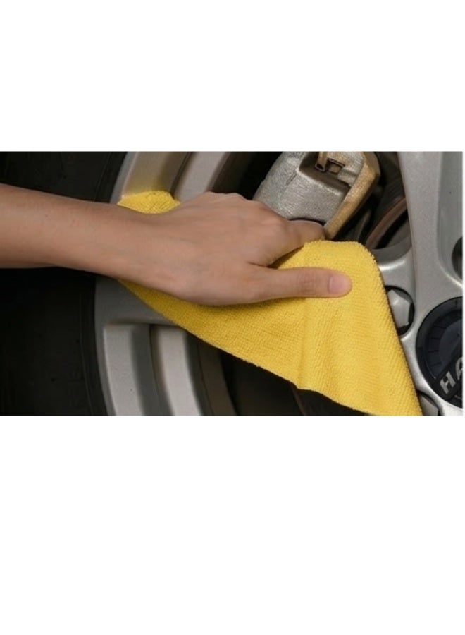 Microfiber Cleaning Cloth Set 20PCS 20×20 cm – Reusable, Lint-Free, Quick-Dry Towels for Household, Car, Kitchen, Bathroom, Glass, Electronics, and Marble Surfaces - Image 2
