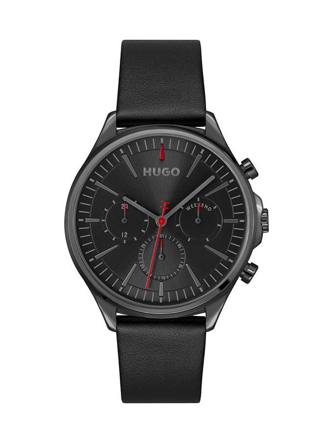 HUGO BOSS HUGO BOSS WATCH ROUND ANALOG MEN'S BLACK CASE WATCH - 1530408 - Image 1