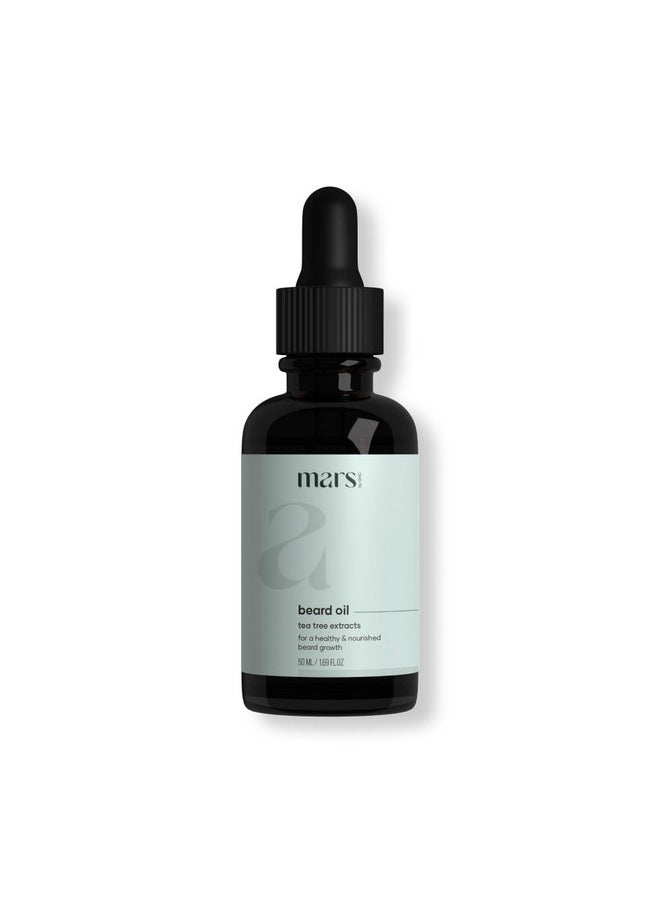 mars by GHC - Beard Growth Oil For Men 50Ml Hair Oil (50 Ml) - Image 1