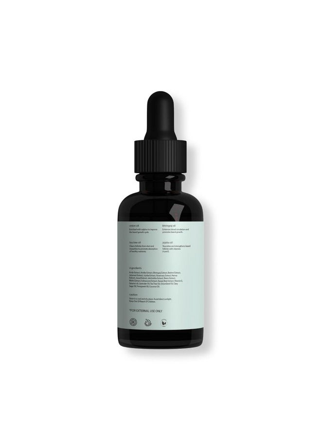 mars by GHC - Beard Growth Oil For Men 50Ml Hair Oil (50 Ml) - Image 1