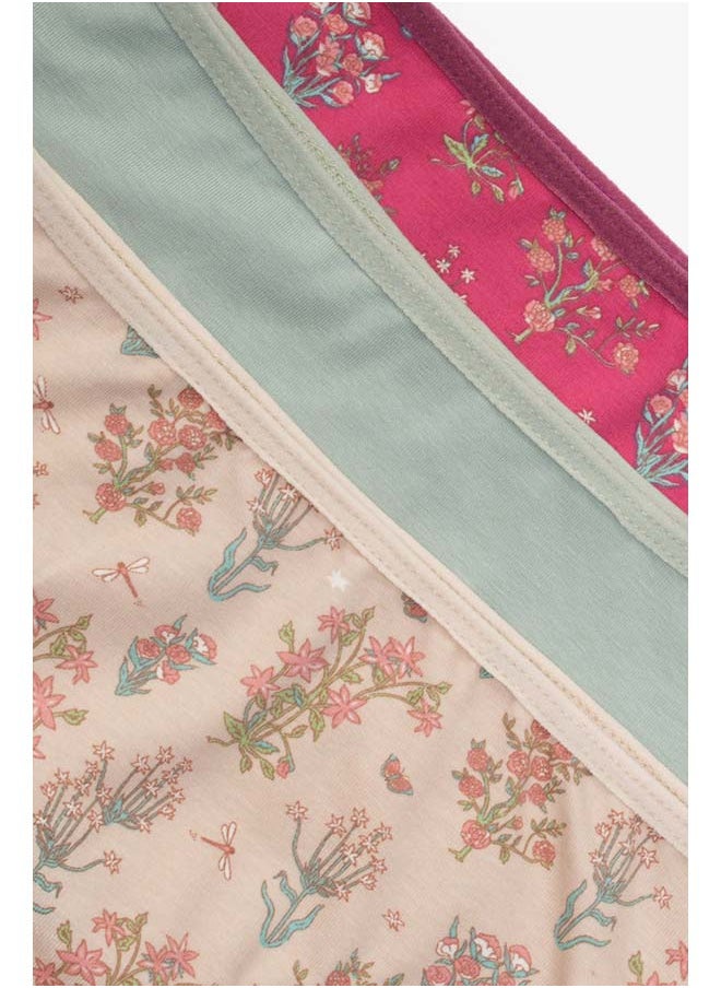 Carina - Pack of 3 Colored Brief Panties - Image 1