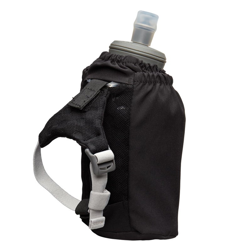 Nathan - Pinnacle 18oz Soft Flask Black/Reflective Silver OSFM - Image 2