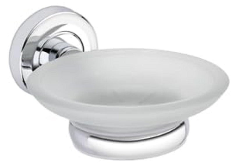 JAGGER JAG244 Soap Dish/Soap Case Stand/Soap Holder for Washbasin/Bathroom/Kitchen, (3.25 Inch) (Chrome Finish [ Holder with Dish ]) - Image 2