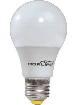 ForLife Colorful LED Bulb 2 Colors White-Red 9+2 Watt FL-1260-BK  - Image 1