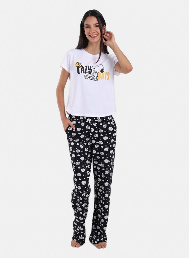 Carina Cotton Short Sleeves Pyjama Set - Image 1