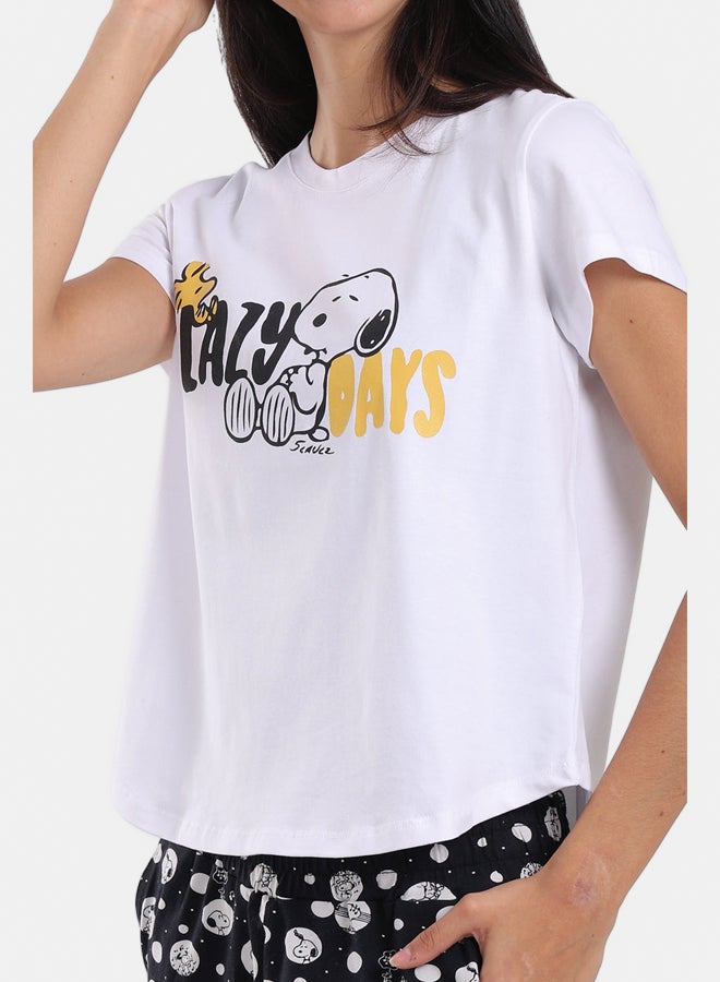 Carina Cotton Short Sleeves Pyjama Set - Image 4