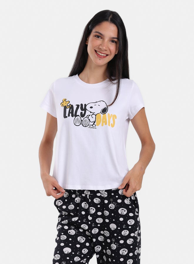 Carina Cotton Short Sleeves Pyjama Set - Image 5