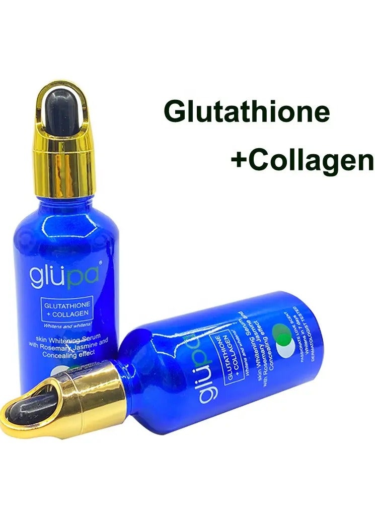 Glupa Glutathione And Collagen Skin Whitening Serum 50 ml - Image 2