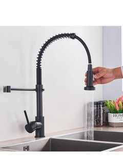 XiuWoo Kitchen Faucet Deck Mounted Mixer Tap 360 Degree Rotation Stream Sprayer Nozzle Kitchen Sink Hot Cold Taps  - Image 2