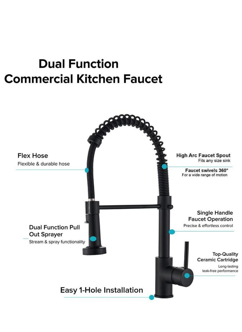 XiuWoo Kitchen Faucet Deck Mounted Mixer Tap 360 Degree Rotation Stream Sprayer Nozzle Kitchen Sink Hot Cold Taps  - Image 3