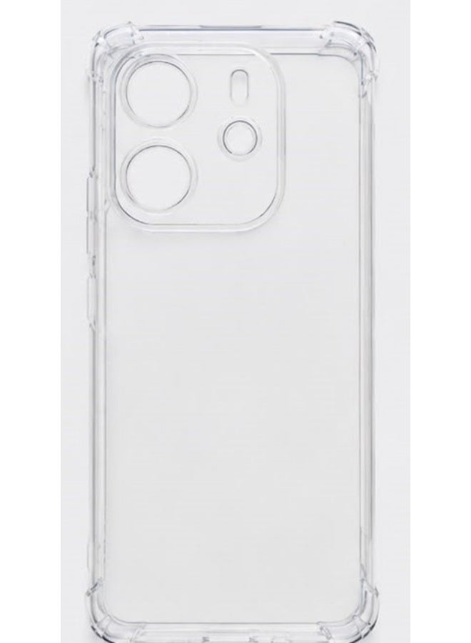 Xiaomi Redmi Note 14 4G Phone Case, 1.5mm Shockproof Clear Soft TPU Anti-Fall Cover - Image 2