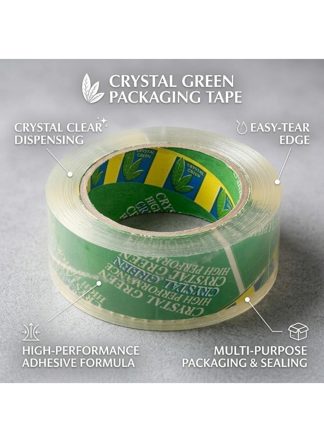 Golden tape High-Performance Packaging Tape For Shipping, Moving, Office, Carton Sealing , Clear, 500 Yards - Image 5