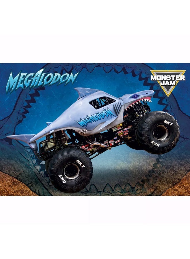 eurographics Eurographics Puzzle 100-Pcs In Lunch Bag - Monster Jam Megalodon 9100-5939  - Image 2