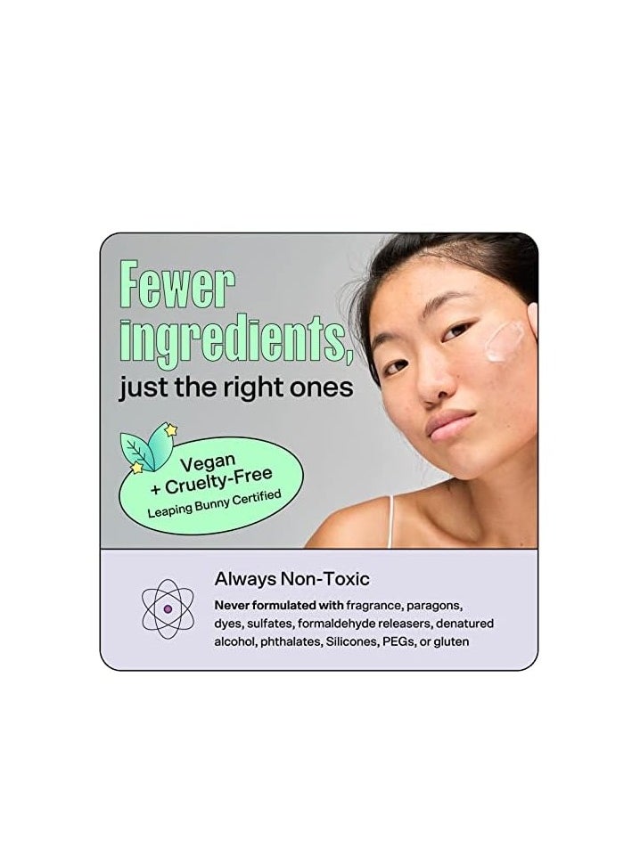 Bubble - Bubble Skincare Level Up Balancing Face Moisturizer - Hydrating Gel Moisturizer Formulated with Zinc PCA + Niacinamide for Improved Texture & Radiance - Skin Care for Oily or Combination Skin (50ml) - Image 1