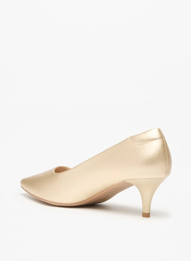 فلورا بيلا من شو إكسبرس Women's Solid Slip-On Pumps with Stiletto Heels