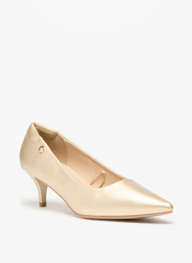 فلورا بيلا من شو إكسبرس Women's Solid Slip-On Pumps with Stiletto Heels