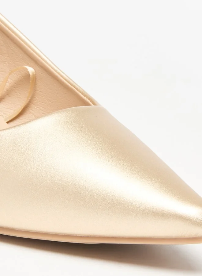 فلورا بيلا من شو إكسبرس Women's Solid Slip-On Pumps with Stiletto Heels