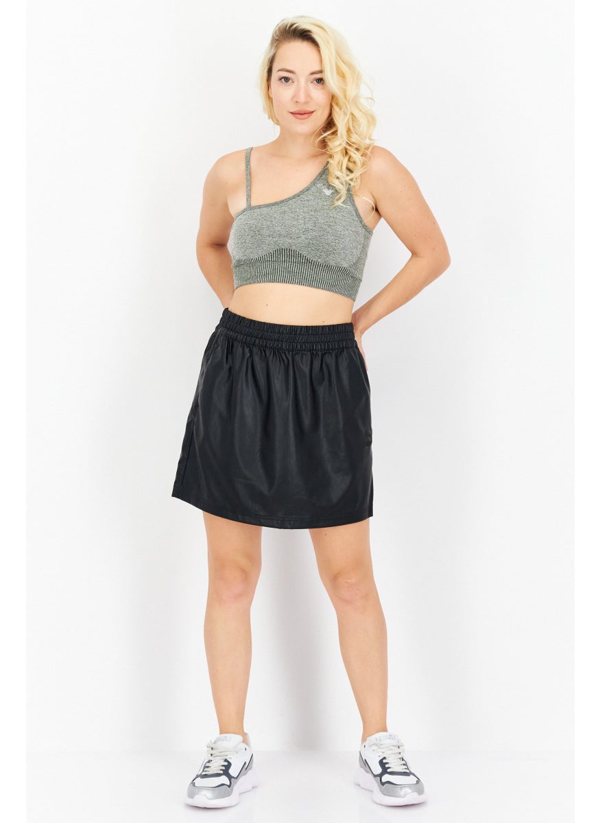 PUMA Women Sportswear Fit  Brand Logo Training Skirt, Black  - Image 3