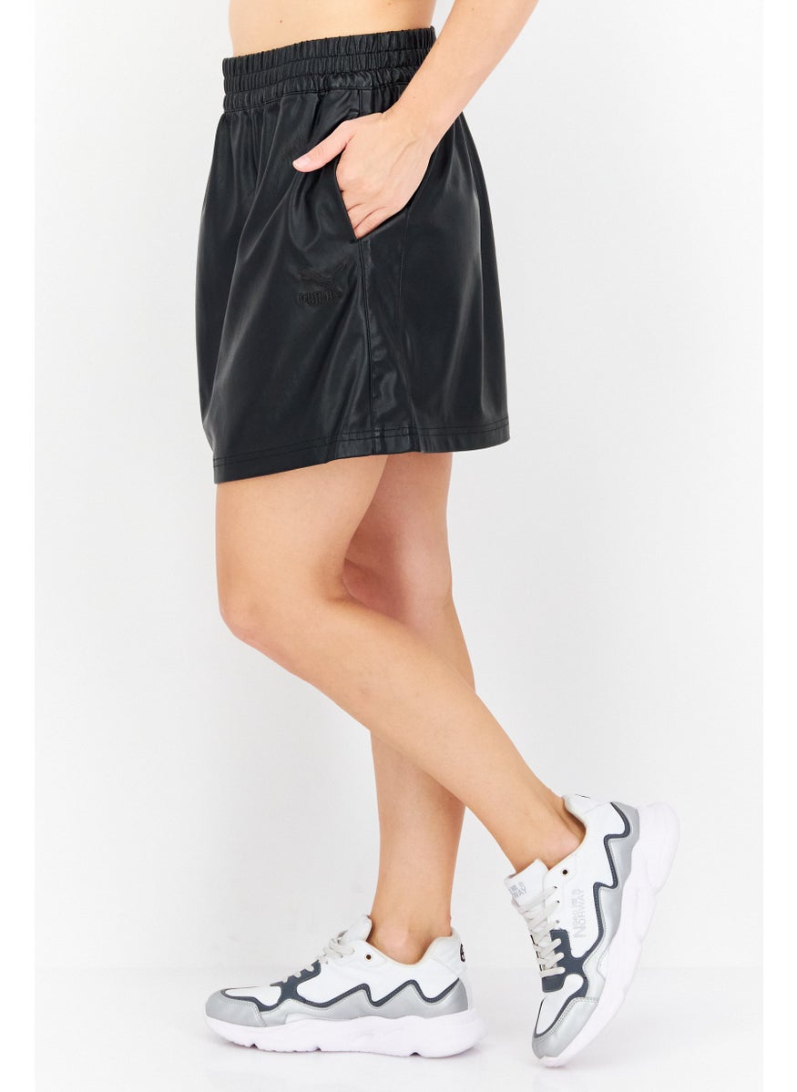 PUMA Women Sportswear Fit  Brand Logo Training Skirt, Black  - Image 4