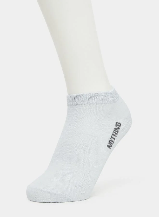 Styli  Pack of 5 - Ribbed Cuff Ankle Socks for Men | Best Price UAE