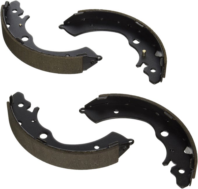 Bs627 Blue Drum Brake Shoe Set Compatible With Select Honda Accord Civic Crv Fit Rear