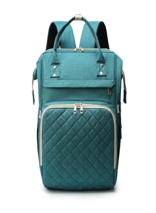 SAEKOS® Baby Diaper Bag | Stylish Maternity Backpack | Large Capacity to Carry all Baby Needs | Use for Traveling, Occasion | Durable & Multifunctional (Green) - Image 1
