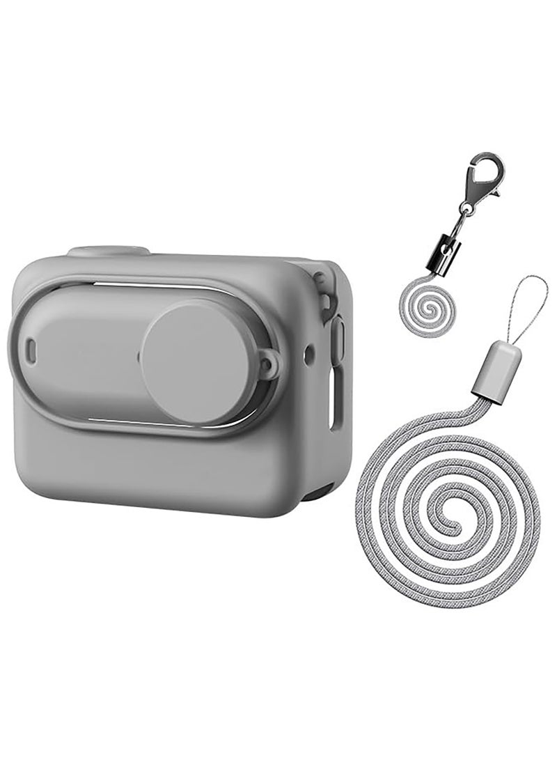 SYOSI Silicone Protective Case for Insta360 GO 3 Silicone Body Cover for Insta360 GO 3 Camera Action Shell Accessories - Image 1