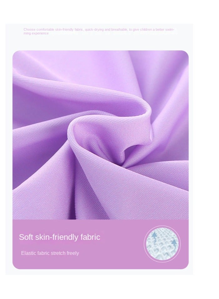 YD Long Sleeved Beach Sunscreen Children's One Piece Swimsuit - Image 3