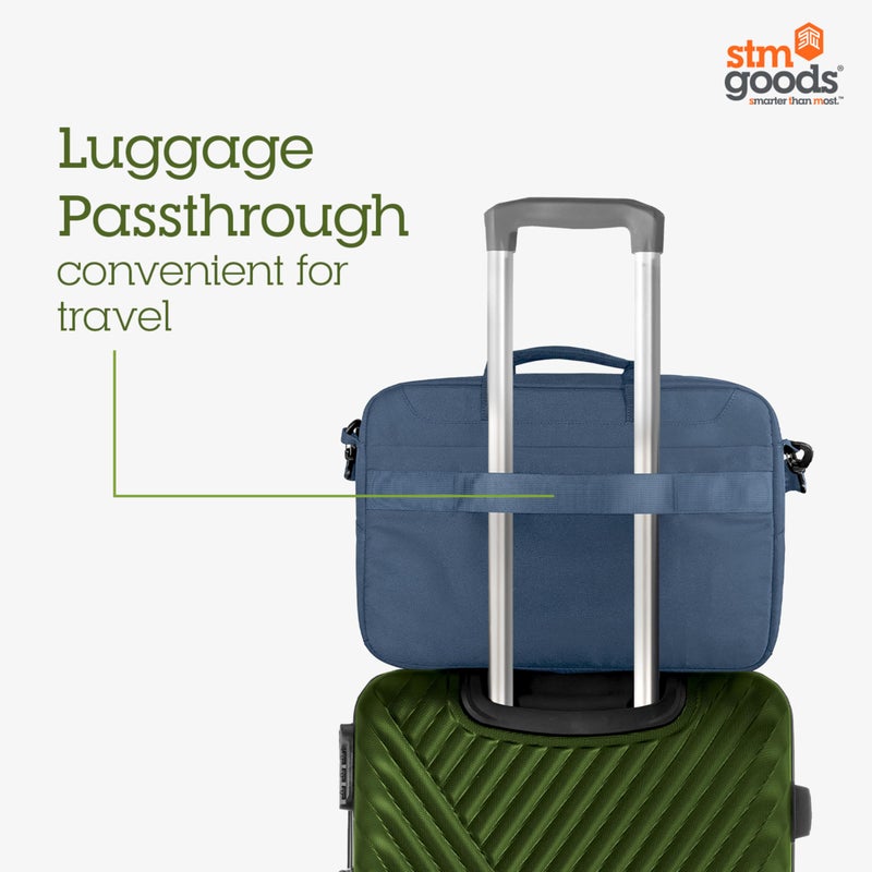 STM Minimal 16” Laptop Sleeve Bag, Lightweight & Durable, Sustainable Travel & Daily Use, Black - Image 5