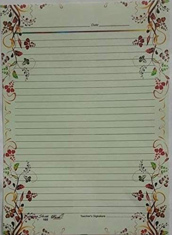 Peace A4 Project Sheet (Multicolour) - Pack of 100 Sheets - Image 1