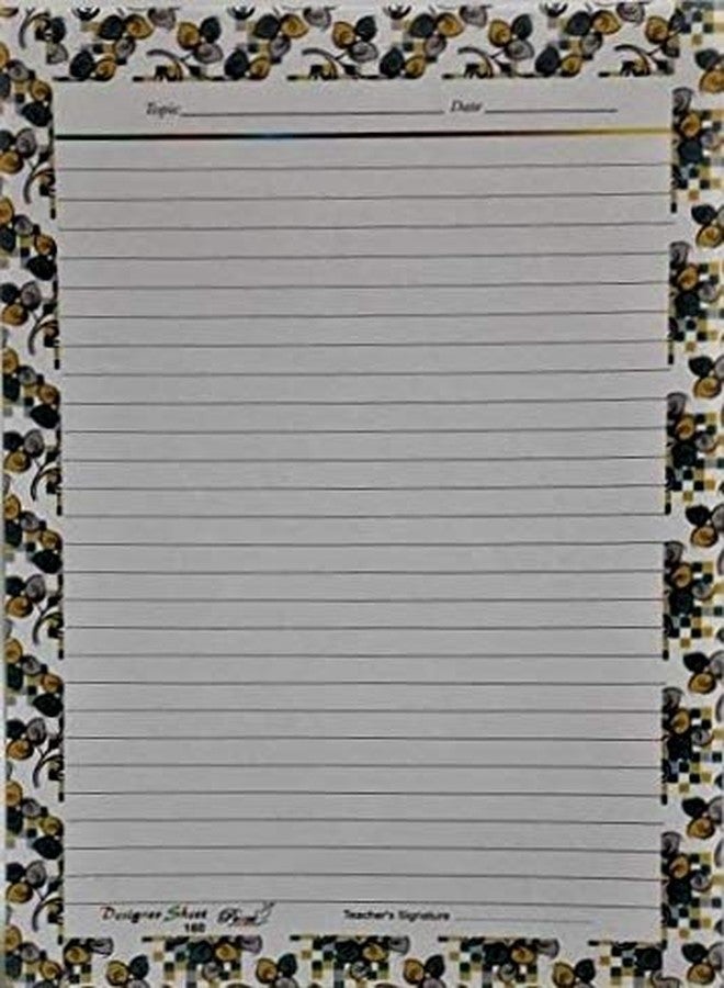 Peace A4 Project Sheet (Multicolour) - Pack of 100 Sheets - Image 4