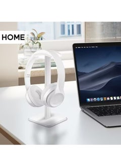 Generic Z8 Over Ear Headset Stand Detachable Headphone Holder Gaming Headset Bracket Aluminum Alloy Earphone Display Rack White  - Image 2
