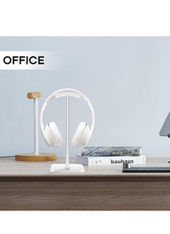 Generic Z8 Over Ear Headset Stand Detachable Headphone Holder Gaming Headset Bracket Aluminum Alloy Earphone Display Rack White  - Image 5