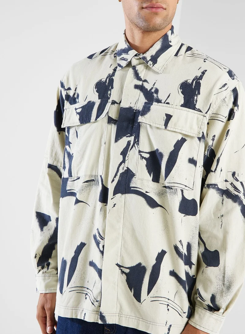 Edwin Winter Landscape Shirt Ls