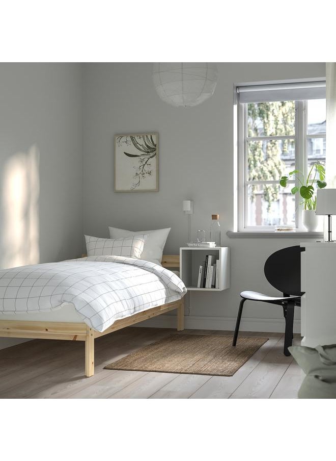 Bed Frame Pine/Luröy 90X200 Cm